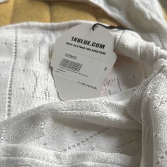 1XBLUE COTTON JUMPSUIT - never worn! - Picture 5 of 5